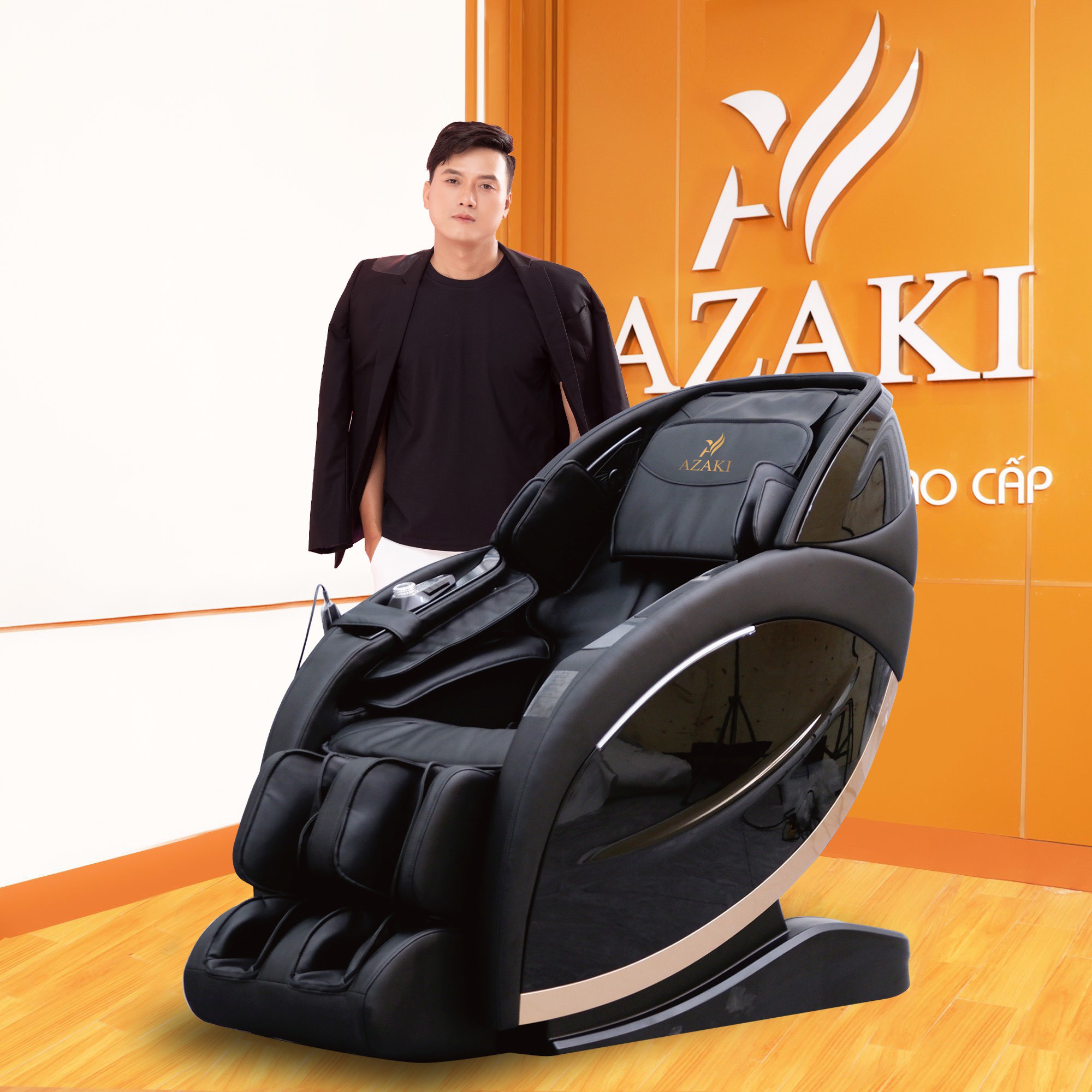 Ghế massage AZAKI JP5555 - Đen