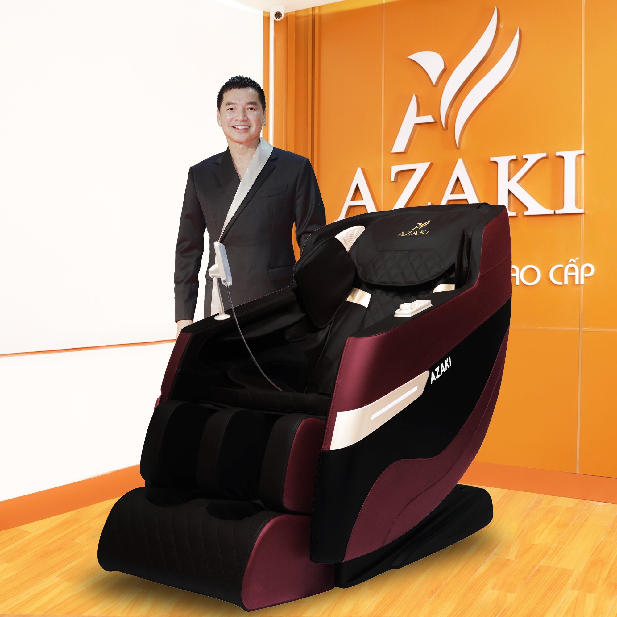 Ghế Massage AZAKI A700 - Nâu