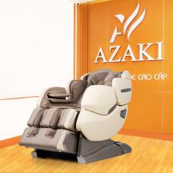 Ghế Massage Azaki S9 Trắng Ghi