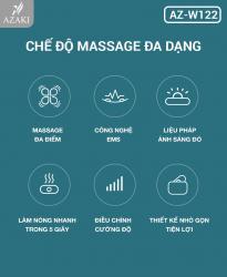 Máy Massage Lưng & Bụng Azaki W122 