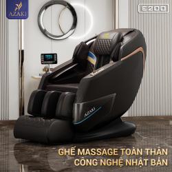 Ghế Massage AZAKI E200 - Nâu