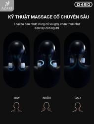 Ghế Massage D450 - Đen
