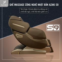 Ghế massage Azaki S9 - Nâu