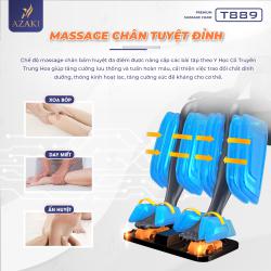 Ghế Massage AZAKI T889 - Xanh