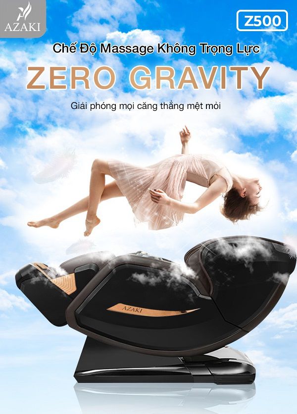 Chế độ massage Zero gravity